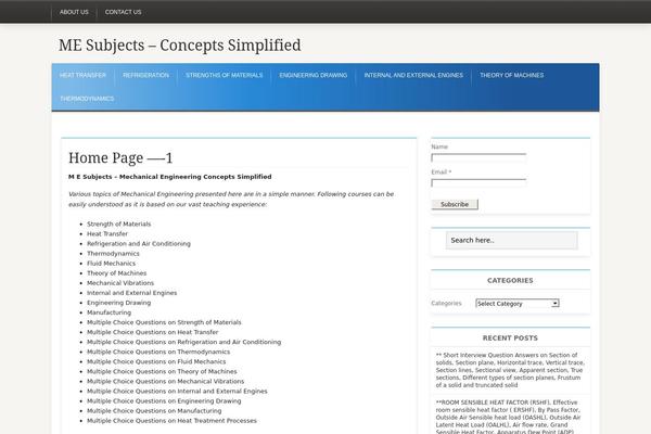 iMag Mag theme site design template sample