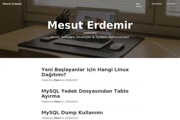 Cleanblog theme site design template sample
