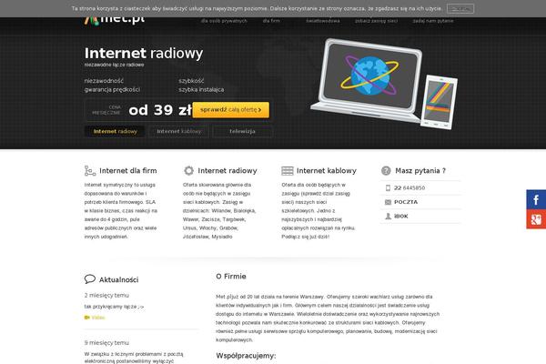 Site using A3-Social-Sidebar plugin