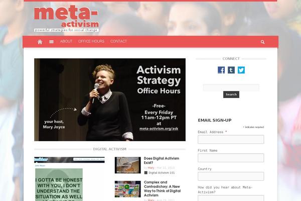 Magazin theme site design template sample