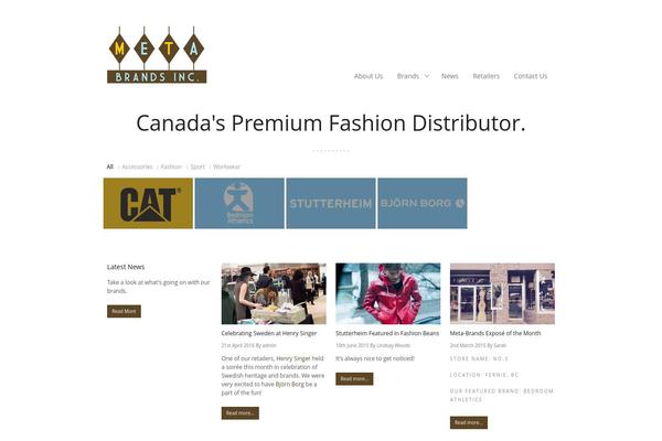 Aware theme site design template sample