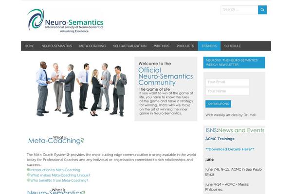 Merlin theme site design template sample