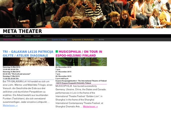 meta-theater.com site used Franz Josef