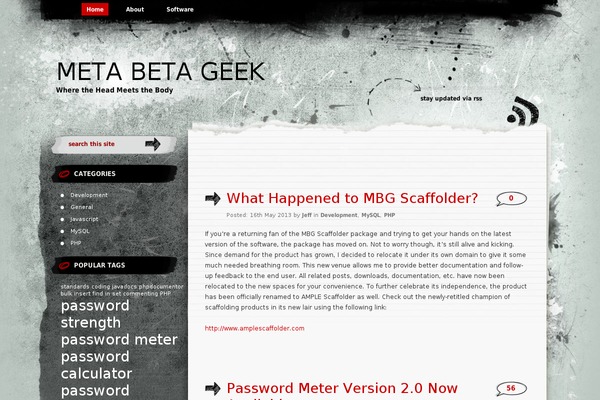Greyzed theme site design template sample