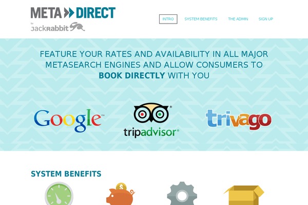 metadirect.com site used Kanso