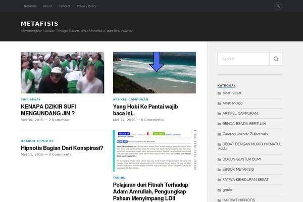 Glaze Blog Lite theme site design template sample