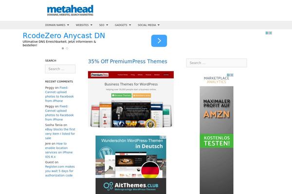Site using Theme-core plugin
