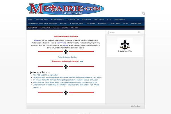 WhiteHouse theme site design template sample