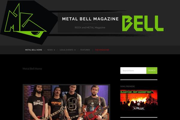 Hemingway theme site design template sample