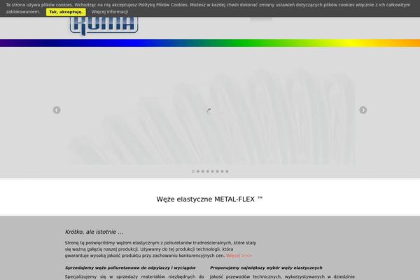 Rebrand theme site design template sample
