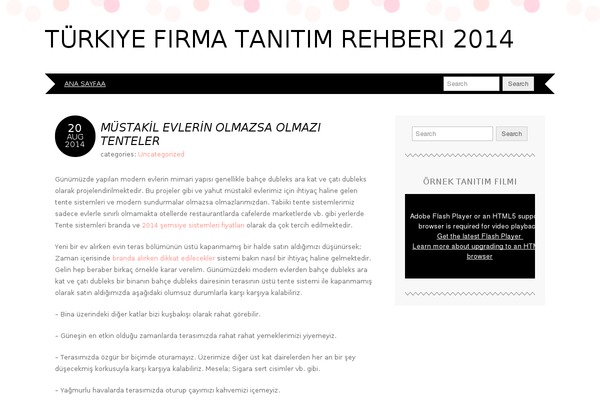 Adelle theme site design template sample