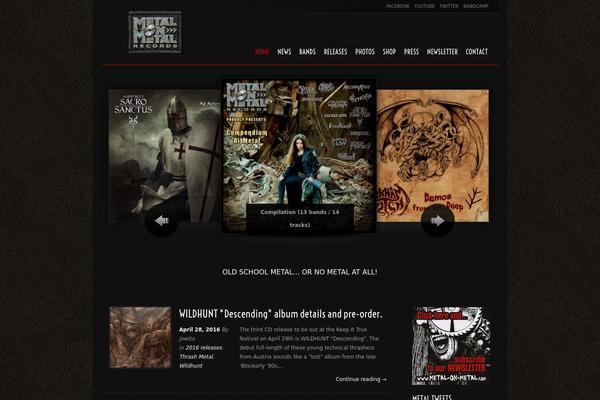 Mediascene theme site design template sample