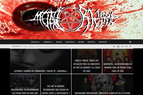 Valenti theme site design template sample
