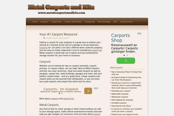 Notepad theme site design template sample