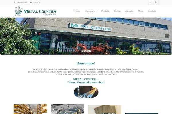 Envision theme site design template sample