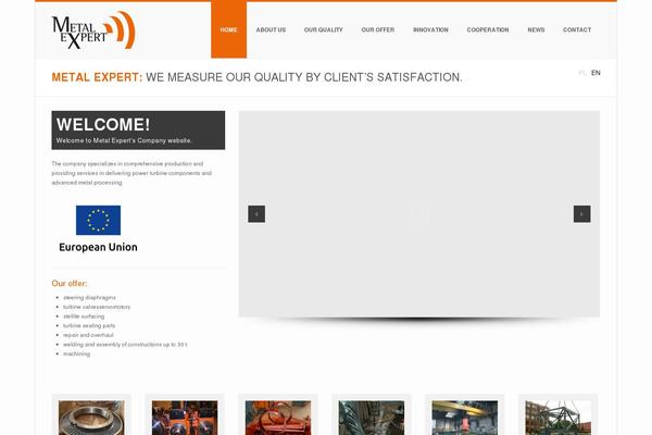 BUILDER theme site design template sample