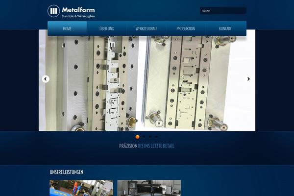 metalform-ohg.com site used Theme1866