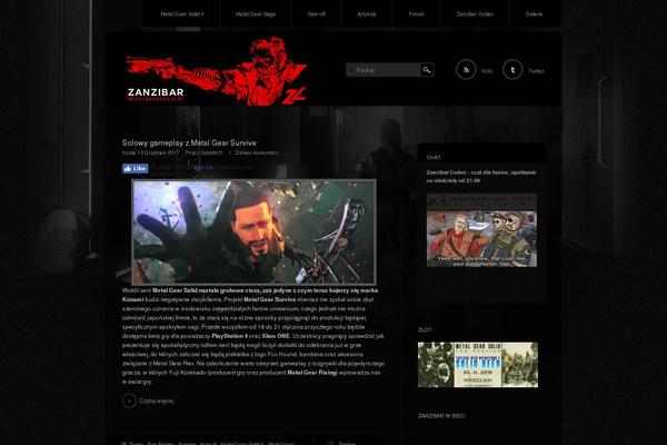 Pianoblack theme site design template sample