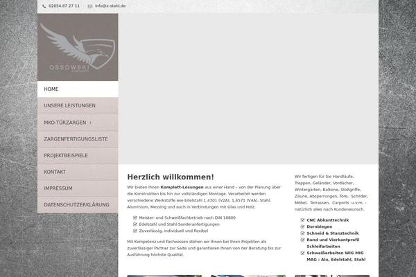 metallbau-ossowski.de site used X_stahl