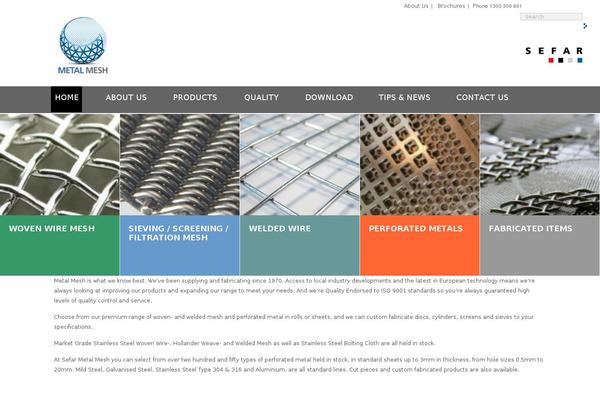 Woo Child theme site design template sample