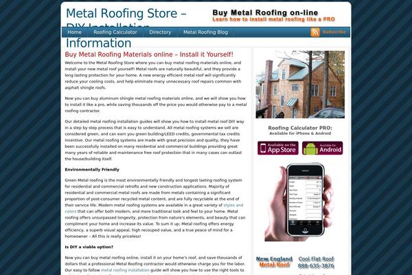 Passionduo_blue theme site design template sample