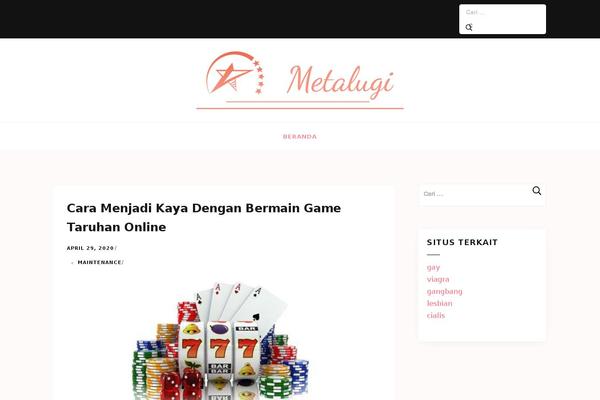 Kalon theme site design template sample