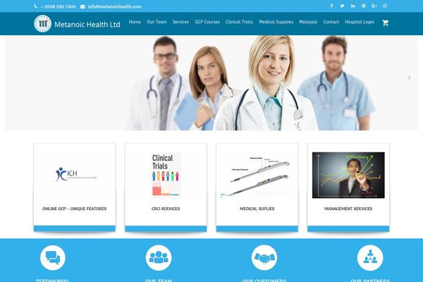 Site using Meet My Team plugin