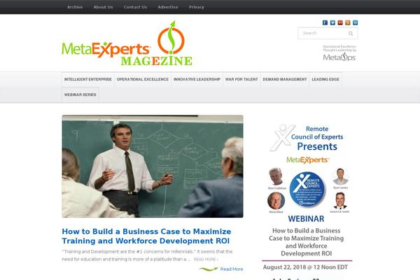 Chronicle theme site design template sample