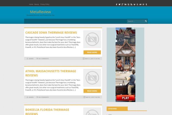 metareview.com site used CW Magazine