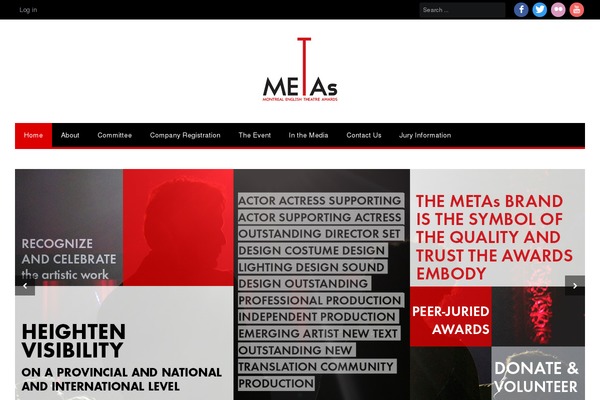 Renad theme site design template sample
