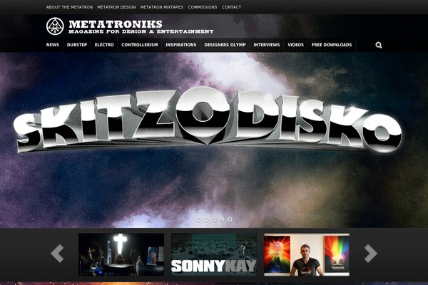 Strings theme site design template sample