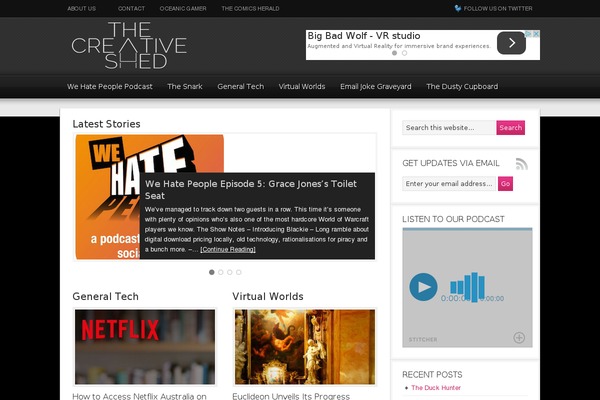 metaversejournal.com site used Magazine-genesis