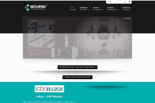 Dynamix theme site design template sample