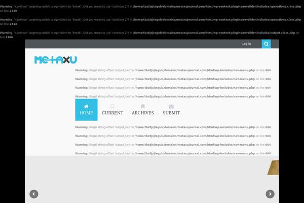 Nictitate theme site design template sample