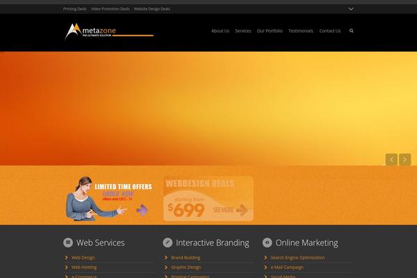 3Clicks theme site design template sample
