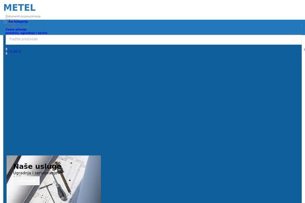 WoodMart theme site design template sample