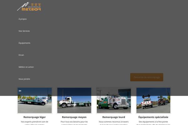 Automotive Child theme site design template sample