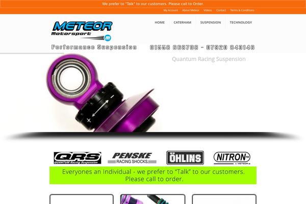 meteormotorsport.com site used Virtue Premium