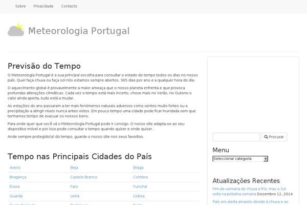 Site using Cs_weather plugin