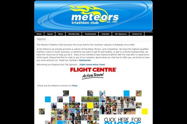 magicblue theme site design template sample