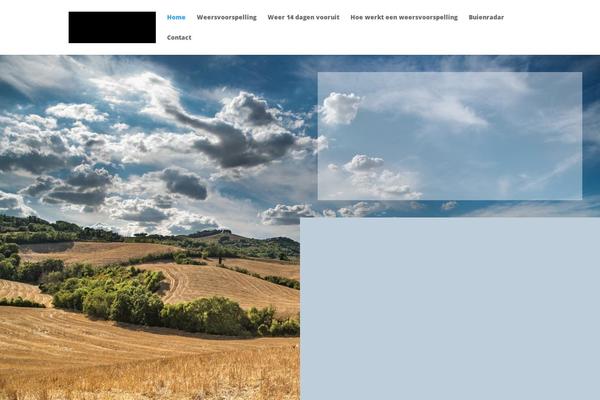 meteosauwerd.nl site used Divi