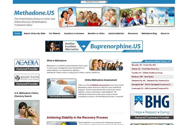 Site using Really Simple Share plugin