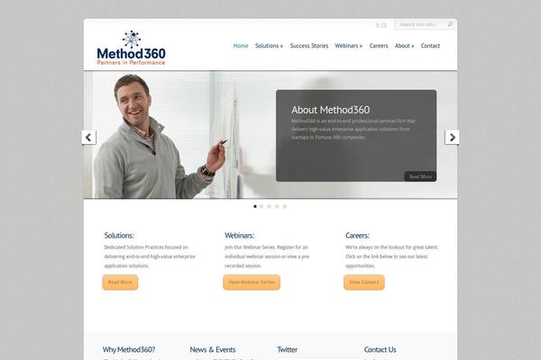 Chameleon theme site design template sample