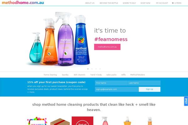 Method theme site design template sample