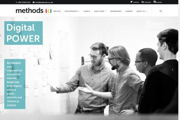 methodsdigital.co.uk site used Methods