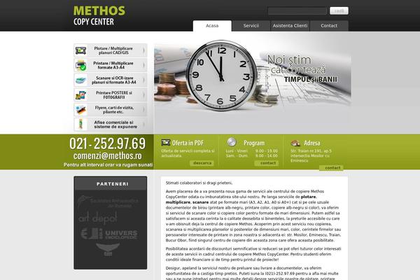 methos.ro site used Theme928