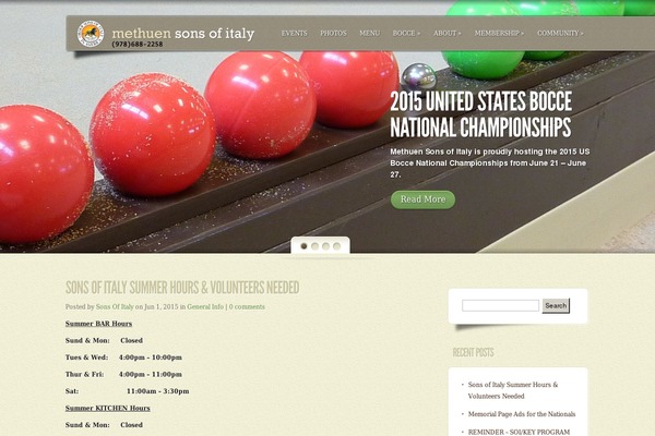 Site using Challonge plugin