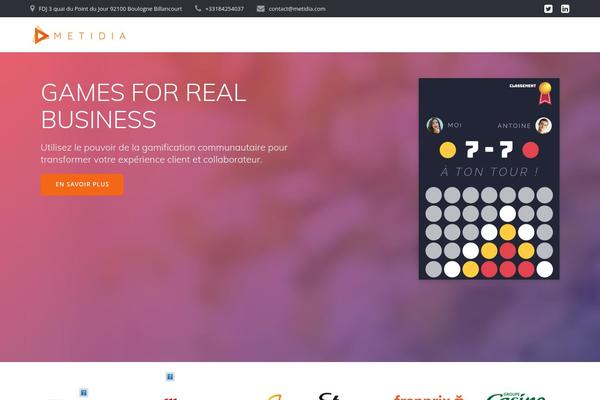 Mesmerize-pro theme site design template sample
