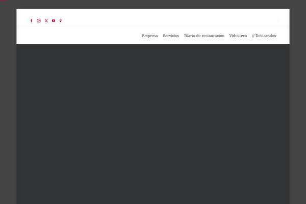 Highend theme site design template sample