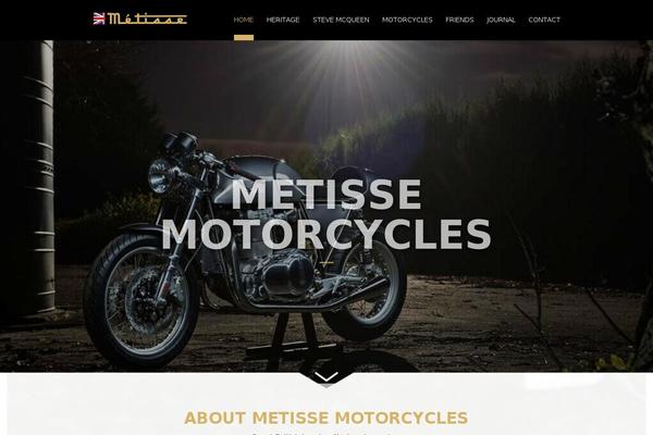 metisse-motorcycles.com site used Toxic_wordpress_base_theme